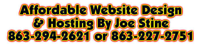 Joe Stine Website Design & Hosting